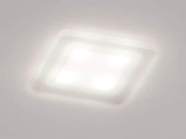 BORN 2B LED SQUARE R SATIN WAND-DECKEN