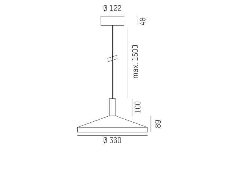 LORA 3 PD HÄNGELEUCHTE