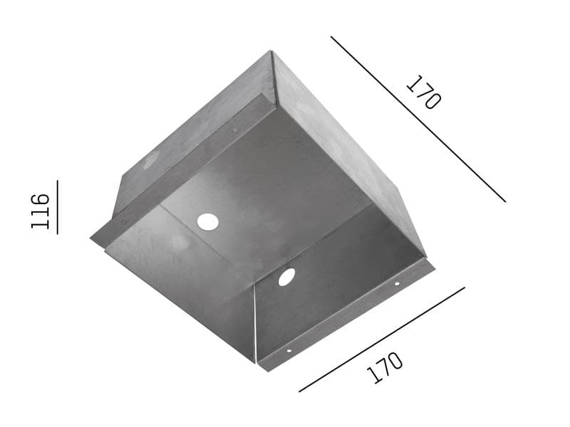 BETON EINBAUGEHÄUSE EINBAUGEHÄUSE