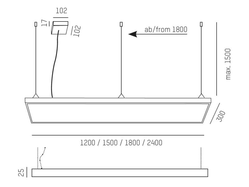 CADAN NOVA L PDI HÄNGELEUCHTE