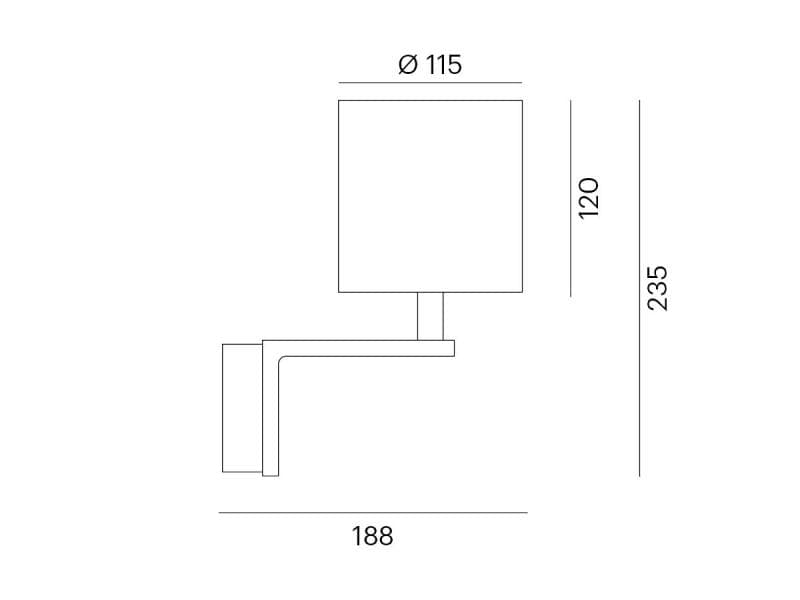 WAAMP W WANDAUFBAULEUCHTE