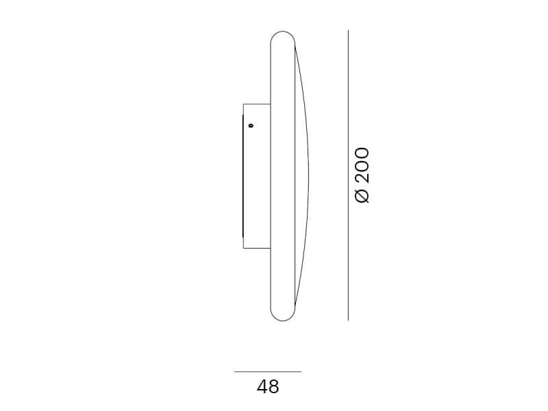 PEGATO W WANDAUFBAULEUCHTE