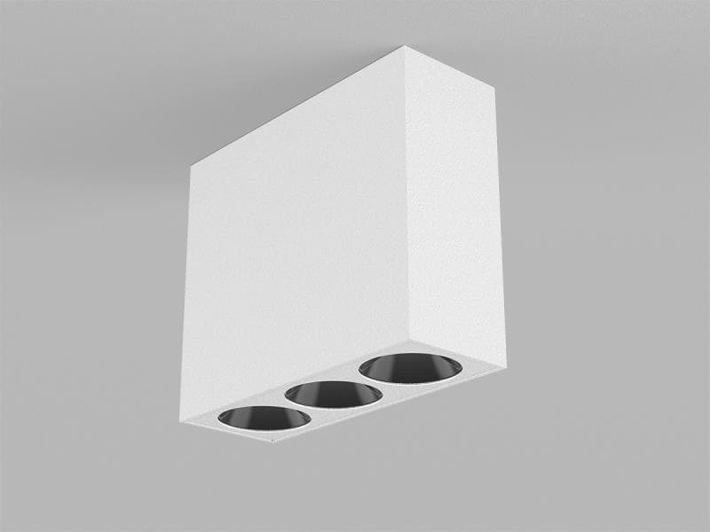 DARK NIGHT LENS 3 SD DECKENAUFBAULEUCHTE