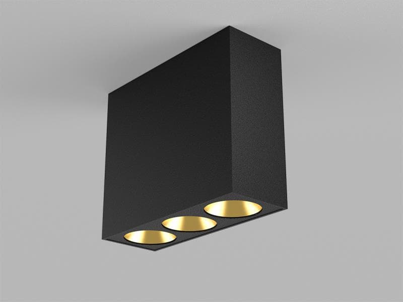 DARK NIGHT LENS 3 SD DECKENAUFBAULEUCHTE