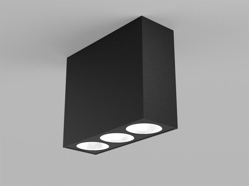 DARK NIGHT LENS 3 SD DECKENAUFBAULEUCHTE