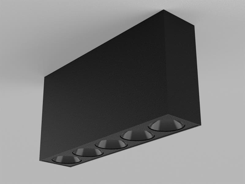 DARK NIGHT LENS 5 SD DECKENAUFBAULEUCHTE