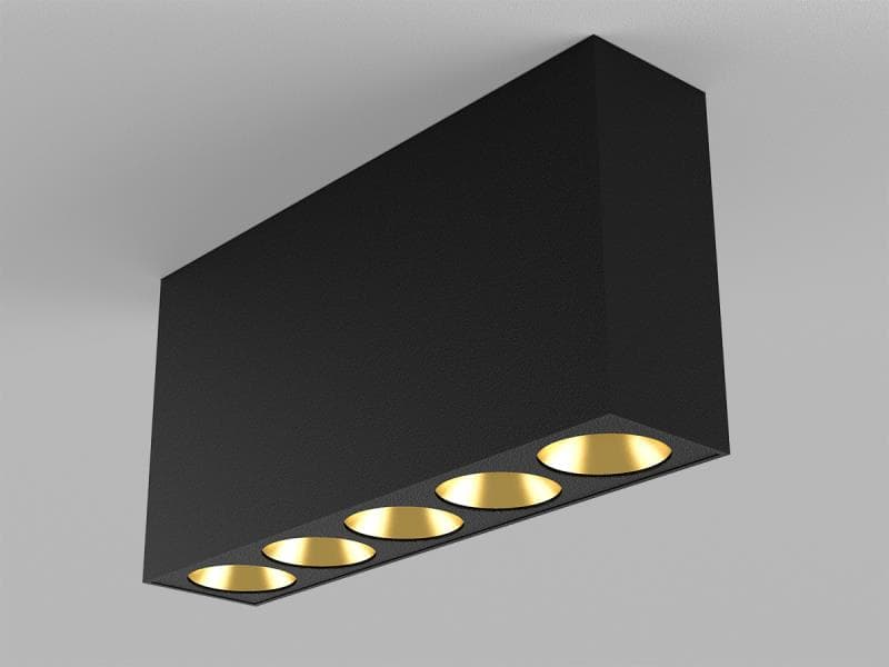 DARK NIGHT LENS 5 SD DECKENAUFBAULEUCHTE