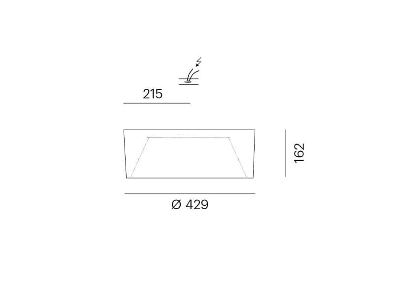 GATOR SDI WAND-DECKEN AUFBAULEUCHTE