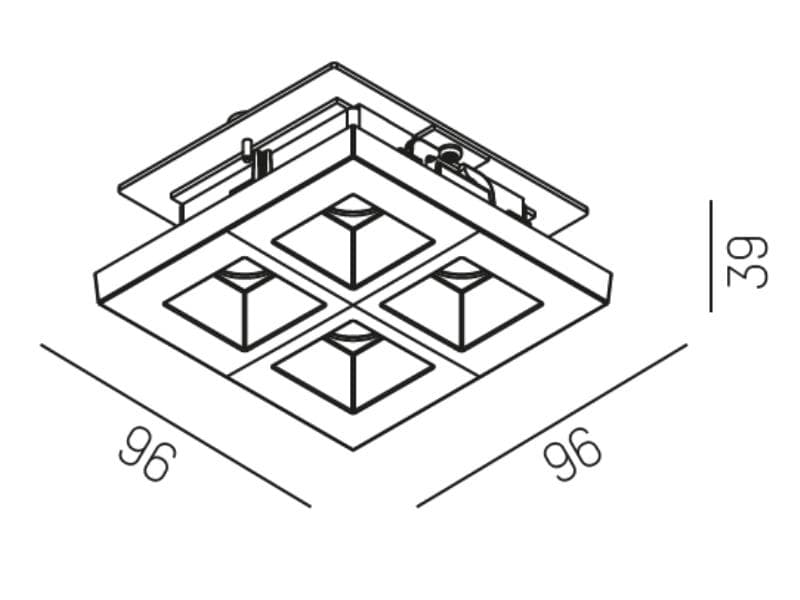 GRID R EINBAUSTRAHLER