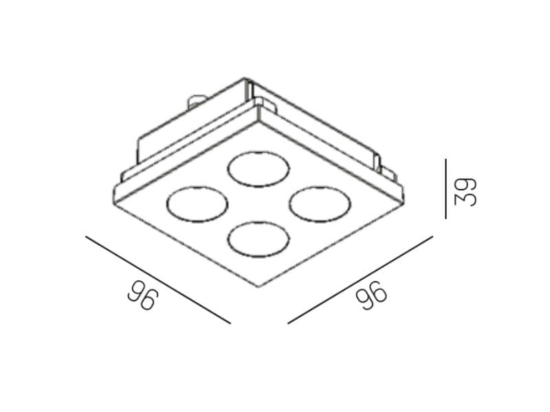 GRID LFO R EINBAUSTRAHLER