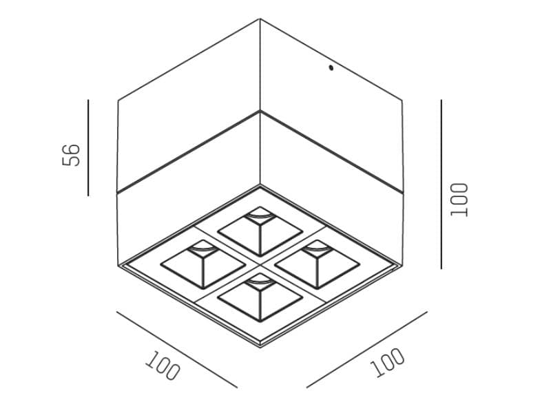 GRID SD AUFBAUSTRAHLER