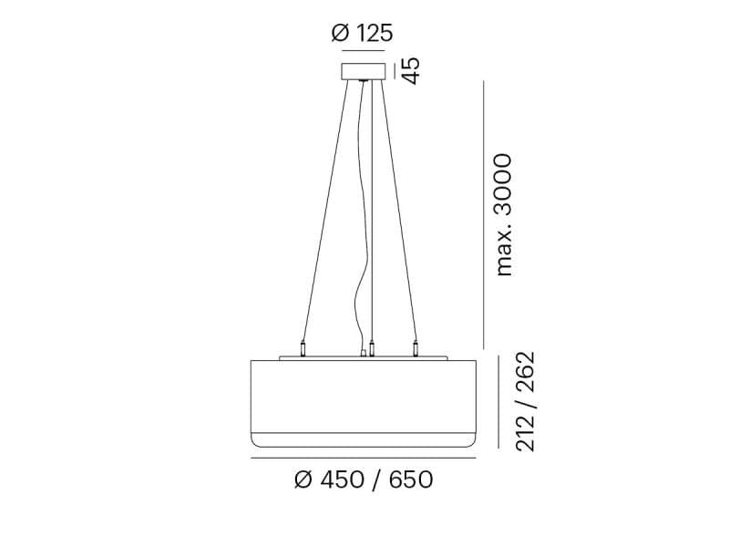 APOLLO M PD HÄNGELEUCHTE
