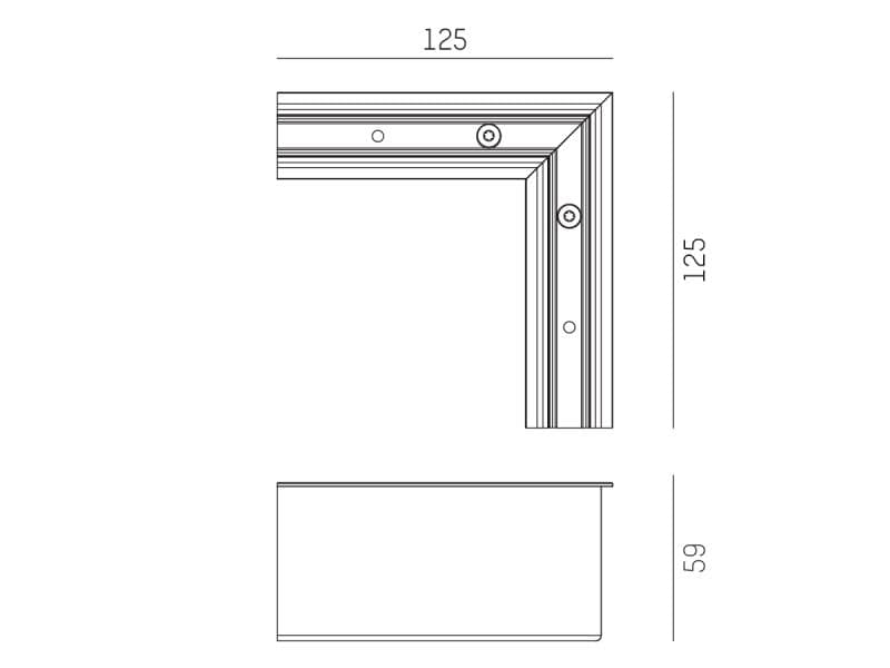 VOLARE R ECKVERBINDER ECKVERBINDER