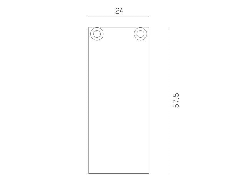 VOLARE TRIMLESS R ENDSTUCK ENDSTÜCK