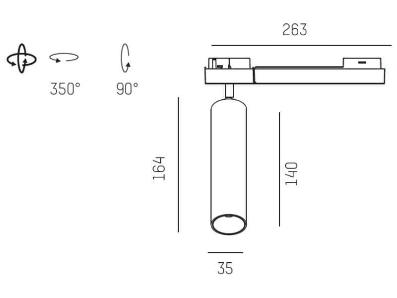 TRIGGA SPOT VOLARE DIMM