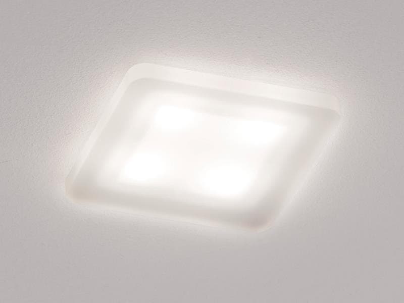 BORN 2B LED SQUARE R SATIN WAND-DECKEN