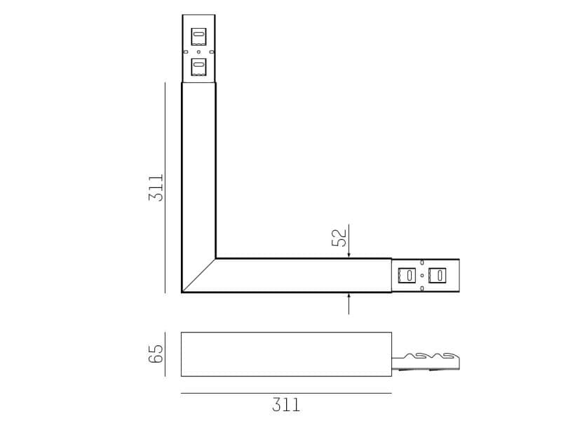 LOG 50 ZUBEHÖR ECKVERBINDER