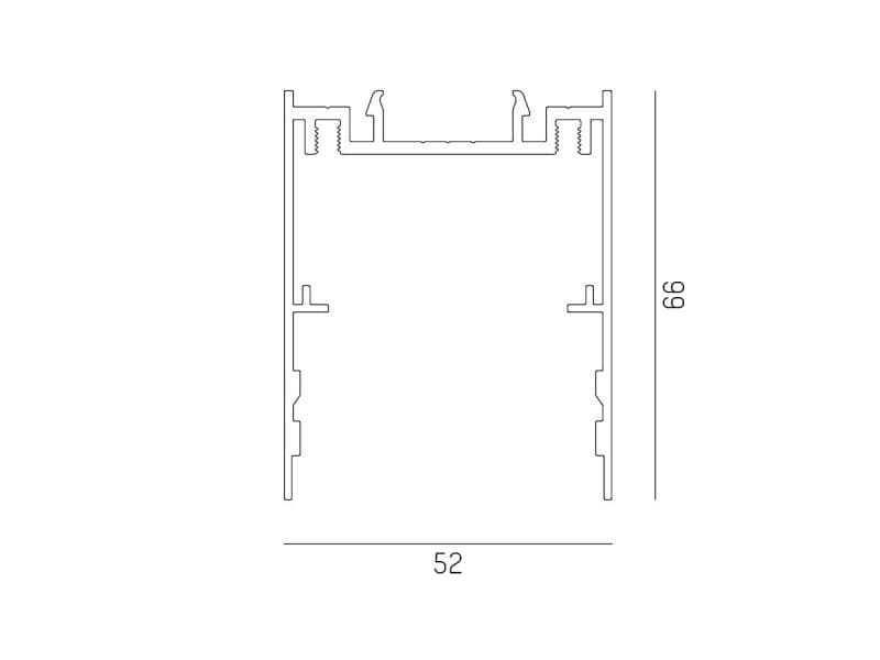 LOG 50 ZUBEHÖR AUFBAUPROFIL