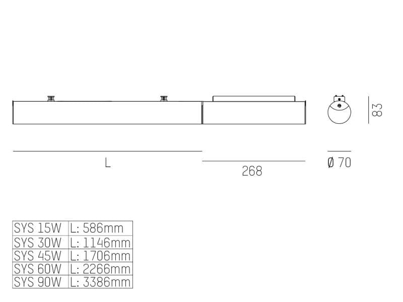 VALO SDI DECKENAUFBAULEUCHTE