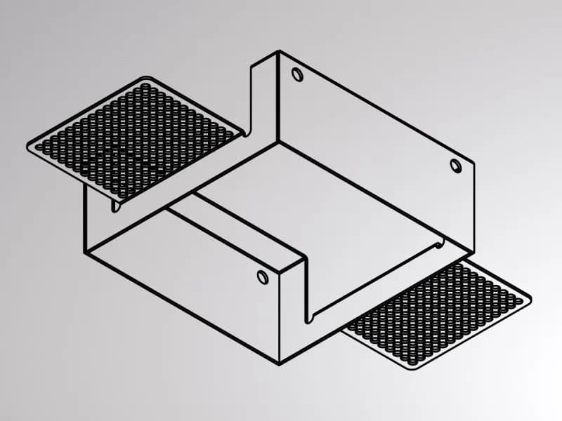 GRID EINBAURAHMEN RAHMENLOS
