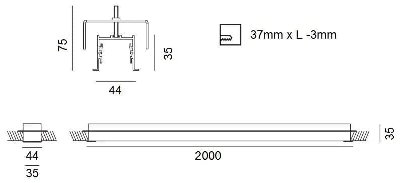 RIDE PROFIL R LED STRIP PROFILE 2