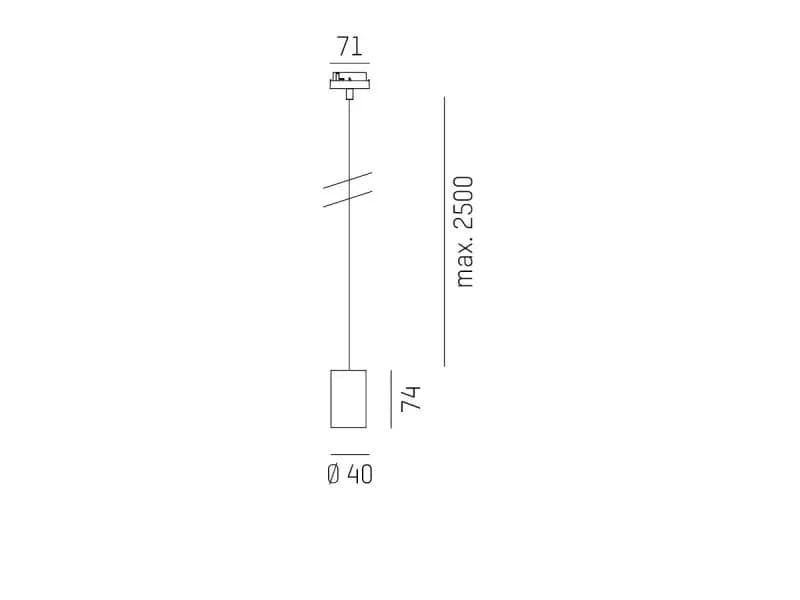 LOON BASE VOLARE HÄNGELEUCHTE MIT 2-PH 2