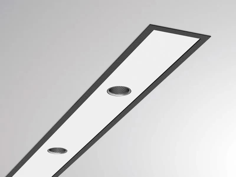 LOG 50 SPOT R WAND-DECKEN EINBAULEUCHTE