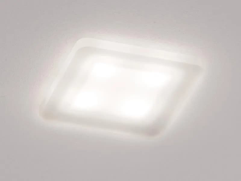 BORN 2B LED SQUARE R SATIN WAND-DECKEN