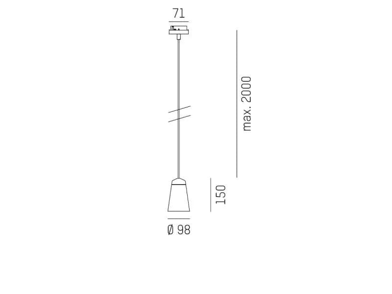 LEO 2 VOLARE HÄNGELEUCHTE MIT 2-PH 2
