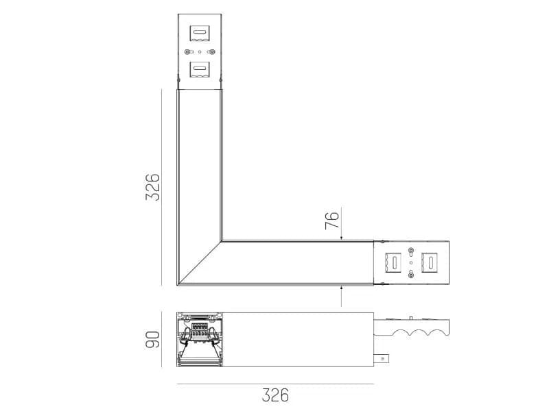 LOG 21 SYSTEM ECKVERBINDER 2