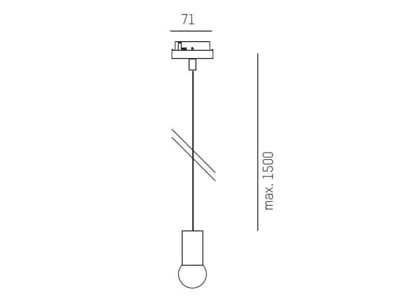 LOON MINI VOLARE HÄNGELEUCHTE MIT 2-PH 2